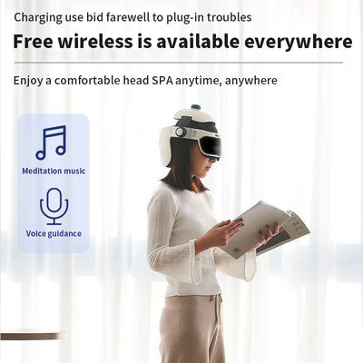 Ultimate Comfort Hotel-Friendly Massager cabeça com compressão quente e fonte de alimentação USB