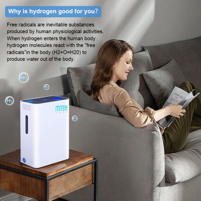 Gerador de hidrogénio SPE Máquina de sucção de hidrogénio com ruído de 25 a 65 dB e exibição de ar